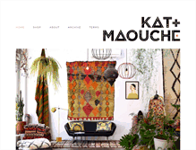 Tablet Screenshot of katandmaouche.com